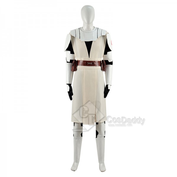 Star Wars The Clone Wars Obi-Wan Kenobi Armor Cosplay Costume Halloween Carnival Suit