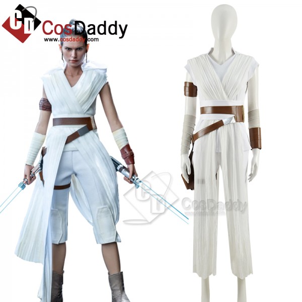 Star Wars 9 The Rise of Skywalker Rey Cosplay Cost...