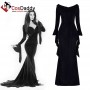 2022 Addams Family Morticia Dress Black Off Should...