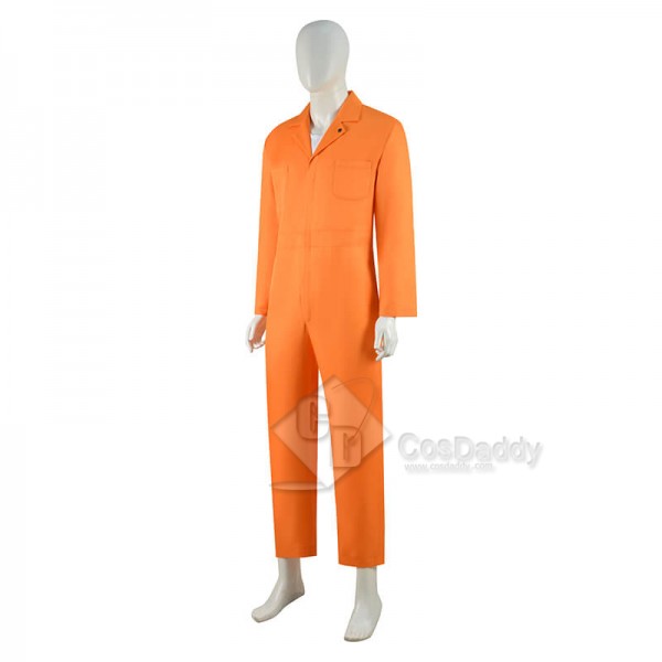 CosDaddy Monster: The Jeffrey Dahmer Story Jeffrey Dahmer Halloween Costume Jeffrey Jumpsuit Unisex Fancy Dress