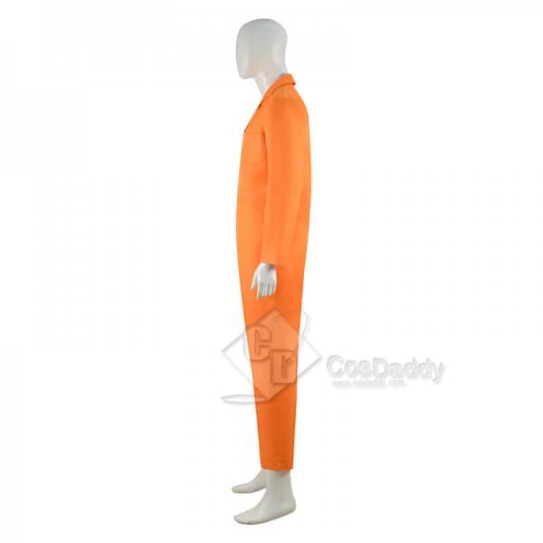 CosDaddy Monster: The Jeffrey Dahmer Story Jeffrey Dahmer Halloween Costume Jeffrey Jumpsuit Unisex Fancy Dress