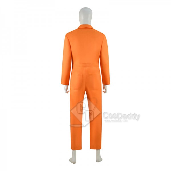 CosDaddy Monster: The Jeffrey Dahmer Story Jeffrey Dahmer Halloween Costume Jeffrey Jumpsuit Unisex Fancy Dress