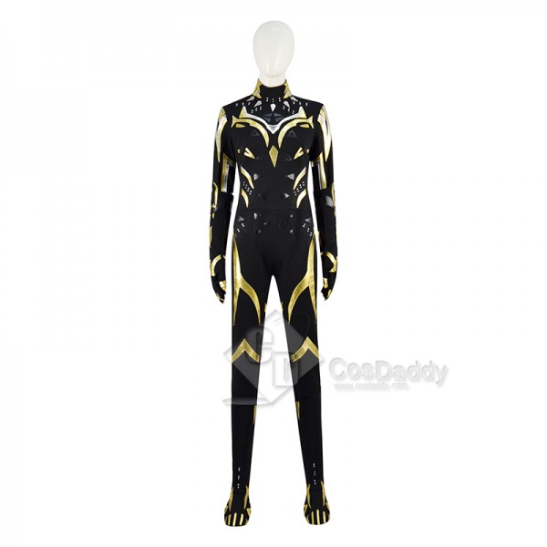 Black Panther 2 Wakanda Forever Shuri Cosplay Costume Jumpsuit Halloween Party Suit