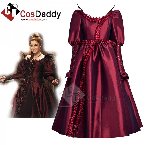 2022 Movie Enchanted: Disenchanted 2 Giselle Cosplay Costume Dress Halloween Party Suit