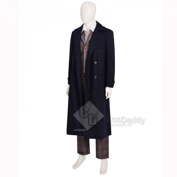 14th Doctor Waistcoat David Tennant Cosplay Outfit 14th Doctor Coat CosDaddy(Final Version)