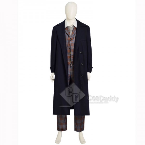 14th Doctor Waistcoat David Tennant Cosplay Outfit 14th Doctor Coat CosDaddy(Final Version)