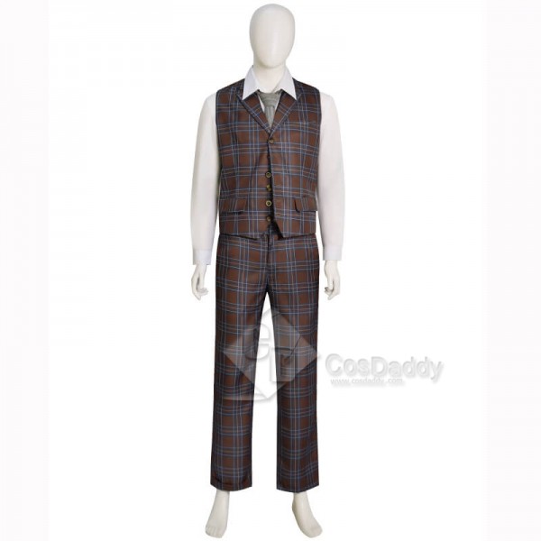 14th Doctor Waistcoat David Tennant Cosplay Outfit 14th Doctor Coat CosDaddy