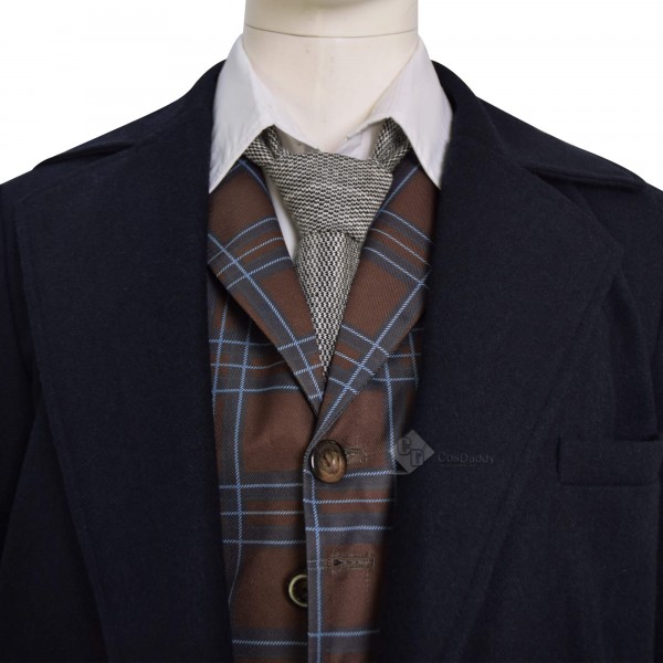 14th Doctor Waistcoat David Tennant Cosplay Outfit 14th Doctor Coat CosDaddy