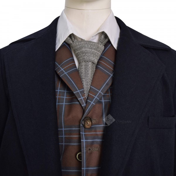 14th Doctor Waistcoat David Tennant Cosplay Outfit 14th Doctor Coat CosDaddy(Final Version)