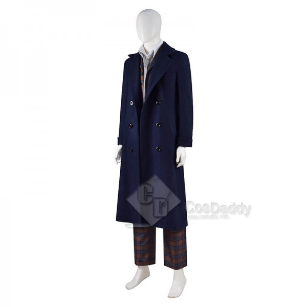 CosDaddy 14th Doctor Cosplay Fourteenth Doctor Coat David Tennant Cosplay Set Costume(Print Version)