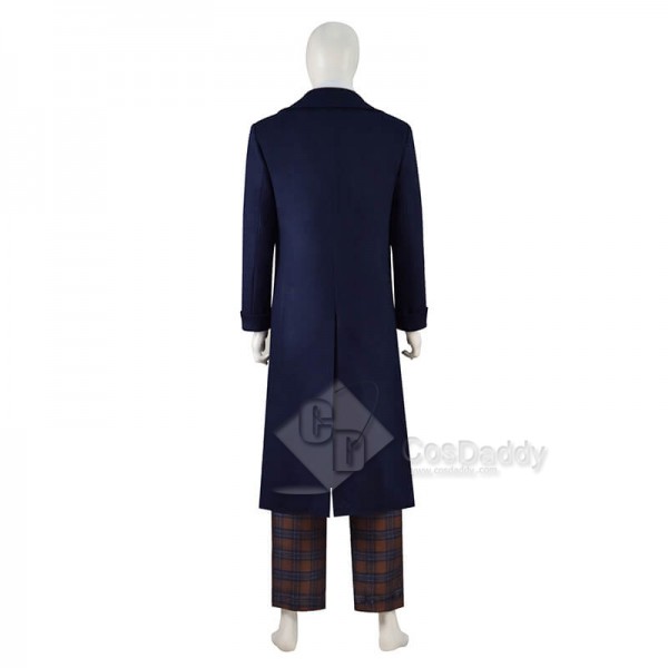 CosDaddy 14th Doctor Cosplay Fourteenth Doctor Coat David Tennant Cosplay Set Costume(Print Version)