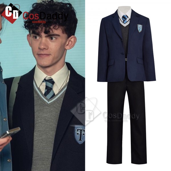 2022 Drama Heartstopper Season 1 Charlie Spring School Uniform Cosplay Costume