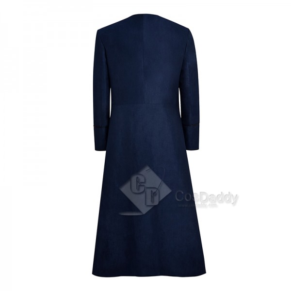 Doctor Who: The Power of the Doctor Sacha Dhawan Rasputin Master Cosplay Costume Coat