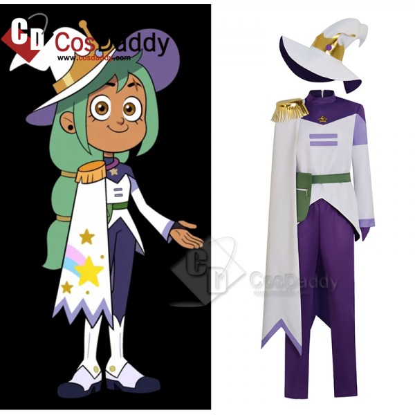 The Owl House Season 3 Wizard Luz Noceda Cosplay Costume Halloween Party Suit