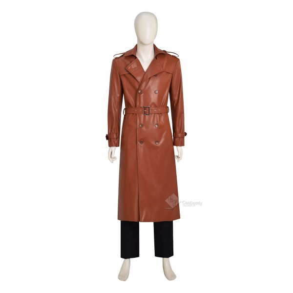 15th Doctor New Look Doctor Who 15th Doctor Leather Coat Cosplay Costumes Suit