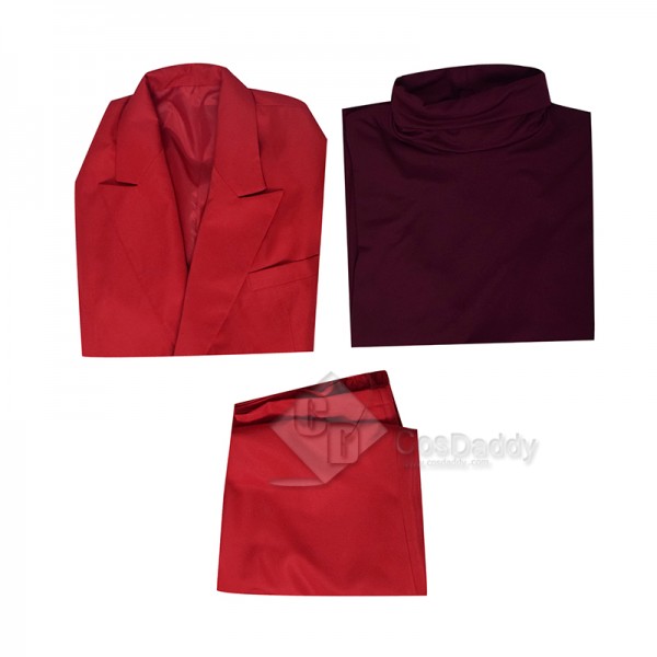 2023 Power Season 3 Ghost Michael Rainey Red Suit Cosplay Costume