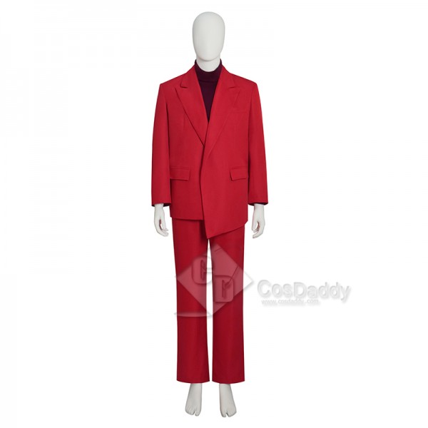 2023 Power Season 3 Ghost Michael Rainey Red Suit Cosplay Costume