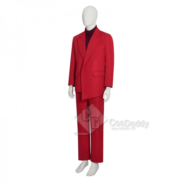 2023 Power Season 3 Ghost Michael Rainey Red Suit Cosplay Costume