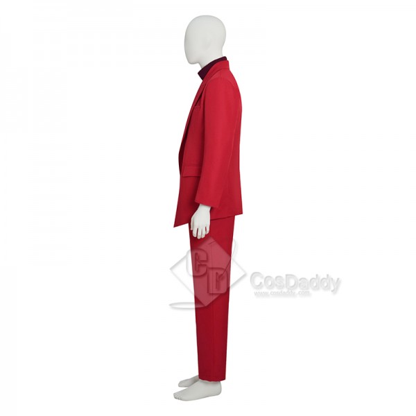 2023 Power Season 3 Ghost Michael Rainey Red Suit Cosplay Costume