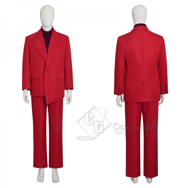 2023 Power Season 3 Ghost Michael Rainey Red Suit Cosplay Costume