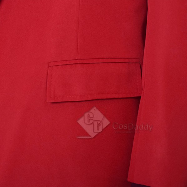 2023 Power Season 3 Ghost Michael Rainey Red Suit Cosplay Costume