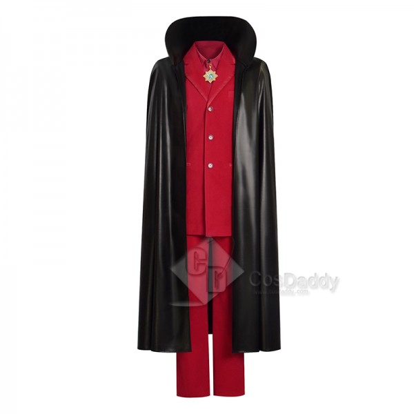 2023 Renfield Dracula Vampire Nicolas Cage Cosplay Costume Halloween Carnival Suit