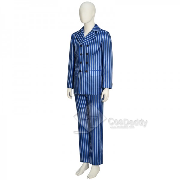 15th Doctor Blue Suit 1960s Style Doctor Who Fifteenth Doctor Cosplay Costume