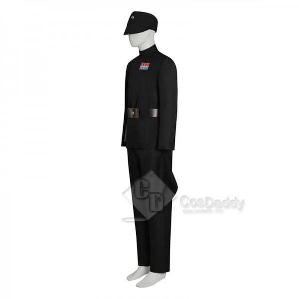 Star Wars Imperial Military Officer Uniform Cosplay Costume Halloween Carnival Suit Black Version