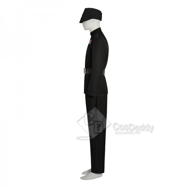 Star Wars Imperial Military Officer Uniform Cosplay Costume Halloween Carnival Suit Black Version