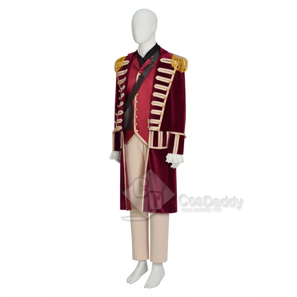 Peter Pan And Wendy Jude Law Captain Hook Cosplay Costume Halloween Party Suit