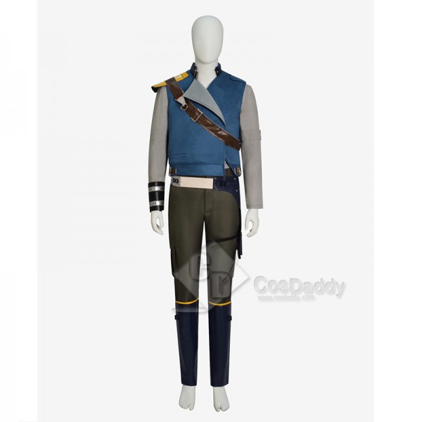 2023 Star Wars Jedi: Survivor Cal Kestis Cosplay Costume Halloween Party Suit