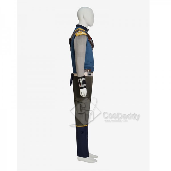 2023 Star Wars Jedi: Survivor Cal Kestis Cosplay Costume Halloween Party Suit