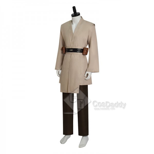 Star Wars Obi-wan Kenobi Jedi Master Anakin Skywalker Cosplay Costume Tunic Suit
