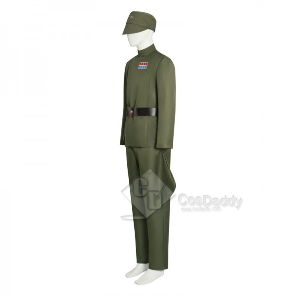 Star Wars Imperial Military Officer Uniform Cosplay Costume Olive Green Version