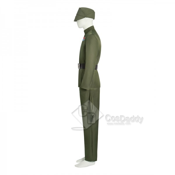 Star Wars Imperial Military Officer Uniform Cosplay Costume Olive Green Version