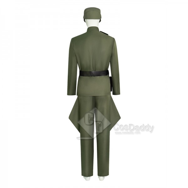 Star Wars Imperial Military Officer Uniform Cosplay Costume Olive Green Version