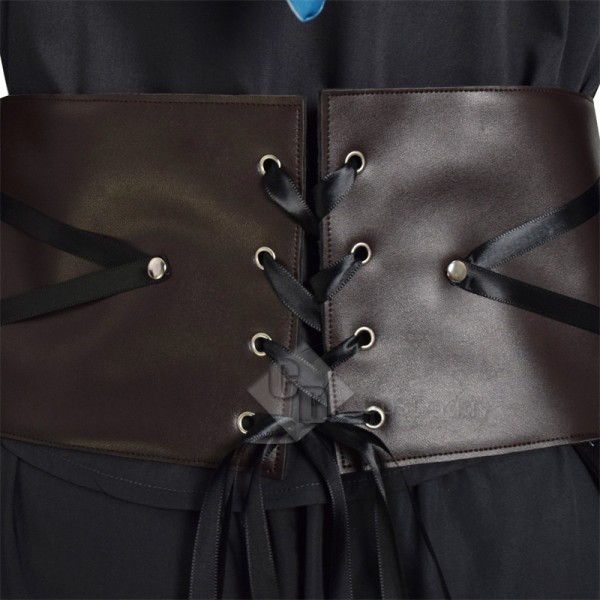 Star Wars The Mandalorian S2 Ahsoka Tano Cosplay Costume Headpiece Halloween Party Suit