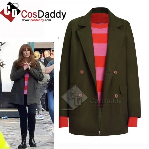 CosDaddy Doctor Who 2023 Donna Noble Coat Dr Who Cosplay Coat