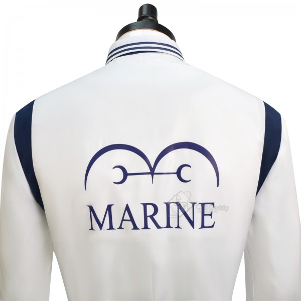 2023 Live Action One Piece Marine Cadet Uniform Cosplay Costume Long Sleeve Version