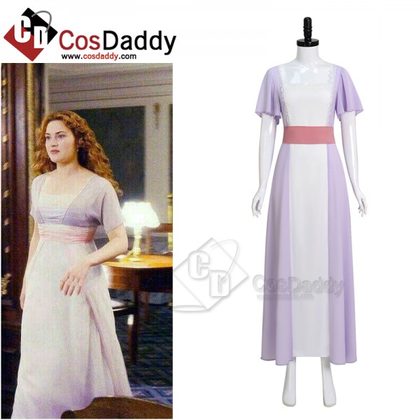 Movie Titanic Rose DeWitt Bukater Swim Dress Cospl...