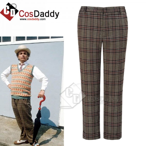 7th Doctor Trousers Doctor Who Seventh Doctor Trousers Pants CosDaddy