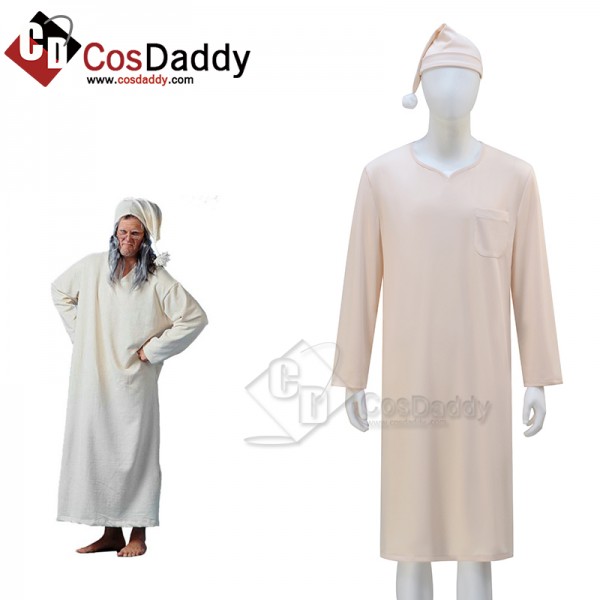 2023 Christmas Beige Sleepwear Cosplay Costume Christmas Holiday Party Suit