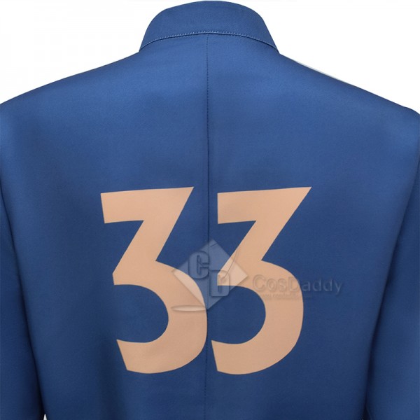 2024 Fallout Lucy Vault 33 Female Survivor Jumpsuit Uniform Cosplay Costume Halloween Suit