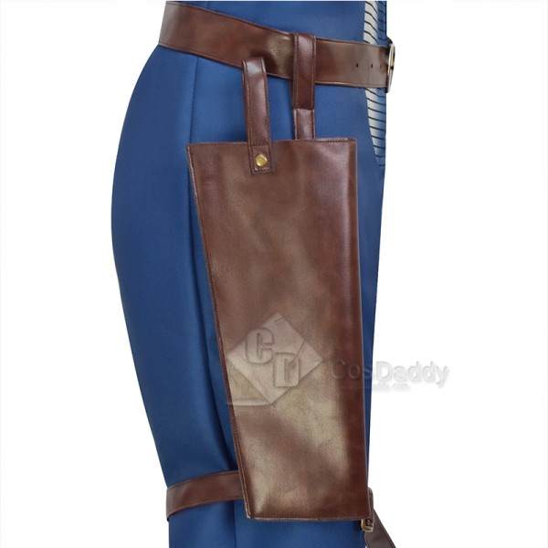 2024 Fallout Lucy Vault 33 Female Survivor Jumpsuit Uniform Cosplay Costume Halloween Suit