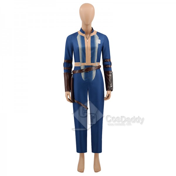 2024 Fallout Lucy Vault 33 Female Survivor Jumpsuit Uniform Cosplay Costume Halloween Suit