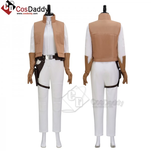 Star Wars Princess Leia Organa Slo Cosplay Costume...