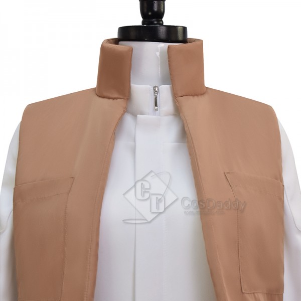Star Wars Princess Leia Organa Slo Cosplay Costume Halloween Carnival Suit