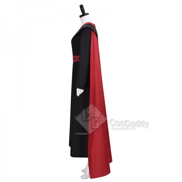 House of The Dragon Season 2 Rhaenyra Targaryen Setelan Jubah Cosplay Costume Cape Suit