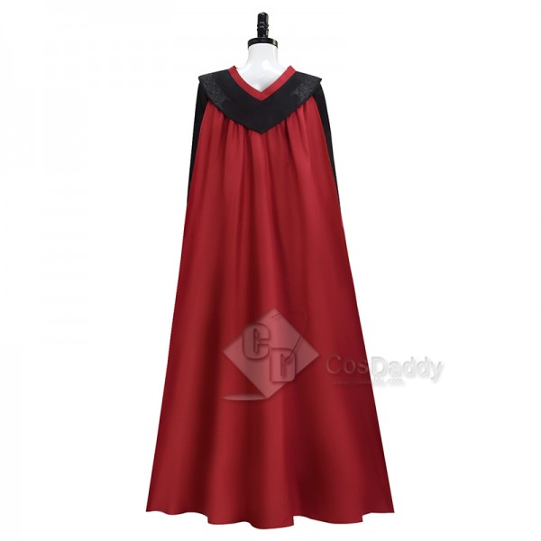House of The Dragon Season 2 Rhaenyra Targaryen Setelan Jubah Cosplay Costume Cape Suit