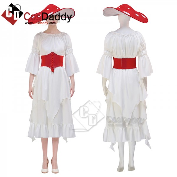 Renaissance Mushroom Medieval Cosplay Costume Vict...